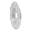 631-59066L Drilled/Slotted Brake Rotor [Silver], Fits Select Acura/Honda, Position: Rear Left - image 4