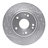 631-59068L Drilled/Slotted Brake Rotor [Silver], 2017-2020 Acura/Honda, Position: Rear Left - image 1