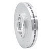 631-60004L Drilled/Slotted Brake Rotor [Silver], 2000-2018 Multiple Makes/Models, Position: Fr Left - image 1