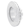 631-60007L Drilled/Slotted Brake Rotor [Silver], 2005-2017 Multiple Makes/Models, Position: Fr & Rr Left - image 1