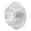 631-60007L Drilled/Slotted Brake Rotor [Silver], 2005-2017 Multiple Makes/Models, Position: Fr & Rr Left - image 2