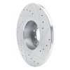 631-63002L Drilled/Slotted Brake Rotor [Silver], 1965-1973 Mercedes-Benz, Position: Front Left - image 4