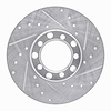 631-63006R Drilled/Slotted Brake Rotor [Silver], 1973-1985 Mercedes-Benz, Position: Front Right
