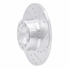 631-63006R Drilled/Slotted Brake Rotor [Silver], 1973-1985 Mercedes-Benz, Position: Front Right - image 2