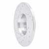 631-63006R Drilled/Slotted Brake Rotor [Silver], 1973-1985 Mercedes-Benz, Position: Front Right - image 4