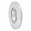 631-63010R Drilled/Slotted Brake Rotor [Silver], 1972-1974 Mercedes-Benz, Position: Front Right - image 4