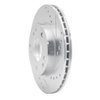 631-63012R Drilled/Slotted Brake Rotor [Silver], 1987-1993 Mercedes-Benz, Position: Front Right - image 2