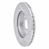 631-63016L Drilled/Slotted Brake Rotor [Silver], 1984-1995 Mercedes-Benz, Position: Front Left - image 4