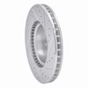 631-63017L Drilled/Slotted Brake Rotor [Silver], 1985-1991 Mercedes-Benz, Position: Front Left - image 4