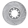 631-63017R Drilled/Slotted Brake Rotor [Silver], 1985-1991 Mercedes-Benz, Position: Front Right
