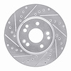 631-63019L Drilled/Slotted Brake Rotor [Silver], 1990-1998 Mercedes-Benz, Position: Front Left - image 1