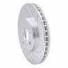 631-63019R Drilled/Slotted Brake Rotor [Silver], 1990-1998 Mercedes-Benz, Position: Front Right - image 2