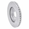 631-63019R Drilled/Slotted Brake Rotor [Silver], 1990-1998 Mercedes-Benz, Position: Front Right - image 4