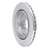 631-63026R Drilled/Slotted Brake Rotor [Silver], 1992-1995 Mercedes-Benz, Position: Rear Right - image 4