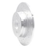 631-63032L Drilled/Slotted Brake Rotor [Silver], 1994-2011 Mercedes-Benz, Position: Rear Left - image 2