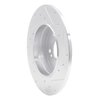 631-63032L Drilled/Slotted Brake Rotor [Silver], 1994-2011 Mercedes-Benz, Position: Rear Left - image 4