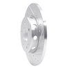 631-63036R Drilled/Slotted Brake Rotor [Silver], 1997-1998 Mercedes-Benz, Position: Front Right - image 2