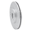 631-63045R Drilled/Slotted Brake Rotor [Silver], 1996-1997 Mercedes-Benz, Position: Front Right - image 3