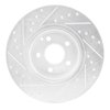 631-63052R Drilled/Slotted Brake Rotor [Silver], 2003-2006 Mercedes-Benz, Position: Front Right - image 4