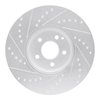 631-63059R Drilled/Slotted Brake Rotor [Silver], 2002-2009 Mercedes-Benz, Position: Front Right - image 3
