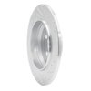 631-63060L Drilled/Slotted Brake Rotor [Silver], 2003-2006 Mercedes-Benz, Position: Rear Left - image 4