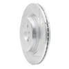 631-63069R Drilled/Slotted Brake Rotor [Silver], 2005-2013 Mercedes-Benz, Position: Rear Right - image 4