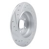 631-63071R Drilled/Slotted Brake Rotor [Silver], 2003-2006 Mercedes-Benz, Position: Rear Right - image 4