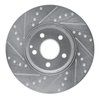631-63072R Drilled/Slotted Brake Rotor [Silver], 2004-2009 Mercedes-Benz, Position: Front Right - image 4