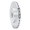 631-63088R Drilled/Slotted Brake Rotor [Silver], 2006-2011 Mercedes-Benz, Position: Front Right - image 2