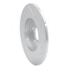 631-63107L Drilled/Slotted Brake Rotor [Silver], 2014-2020 Multiple Makes/Models, Position: Rear Left - image 4