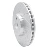 631-63119L Drilled/Slotted Brake Rotor [Silver], Fits Select Mercedes-Benz, Position: Front Left - image 2