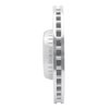 631-63119L Drilled/Slotted Brake Rotor [Silver], Fits Select Mercedes-Benz, Position: Front Left - image 3