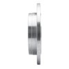 631-63123L Drilled/Slotted Brake Rotor [Silver], 1998-2005 Mercedes-Benz, Position: Rear Left - image 3