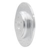 631-63125L Drilled/Slotted Brake Rotor [Silver], 2000-2005 Mercedes-Benz, Position: Rear Left - image 2