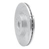 631-63130L Drilled/Slotted Brake Rotor [Silver], 2006-2012 Mercedes-Benz, Position: Front Left - image 2
