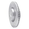 631-63136R Drilled/Slotted Brake Rotor [Silver], 2007-2009 Mercedes-Benz, Position: Front Right - image 2