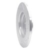 631-63143L Drilled/Slotted Brake Rotor [Silver], 2012-2018 Mercedes-Benz, Position: Rear Left - image 4