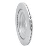 631-63150L Drilled/Slotted Brake Rotor [Silver], 2013-2019 Mercedes-Benz, Position: Rear Left - image 4