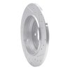 631-63161L Drilled/Slotted Brake Rotor [Silver], Fits Select Mercedes-Benz, Position: Rear Left - image 4