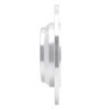 631-63161R Drilled/Slotted Brake Rotor [Silver], Fits Select Mercedes-Benz, Position: Rear Right - image 3