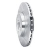 631-63162R Drilled/Slotted Brake Rotor [Silver], Fits Select Mercedes-Benz, Position: Rear Right - image 2