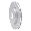 631-63163R Drilled/Slotted Brake Rotor [Silver], 2014-2019 Mercedes-Benz, Position: Rear Right - image 2