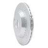 631-63165L Drilled/Slotted Brake Rotor [Silver], 2015-2021 Mercedes-Benz, Position: Rear Left - image 2
