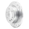 631-63174R Drilled/Slotted Brake Rotor [Silver], Fits Select Multiple Makes/Models, Position: Rear Right,Rr Right - image 2