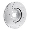 631-63180R Drilled/Slotted Brake Rotor [Silver], Fits Select Mercedes-Benz, Position: Front Right - image 4