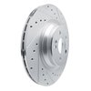 631-63183R Drilled/Slotted Brake Rotor [Silver], Fits Select Mercedes-Benz, Position: Rear Right - image 2