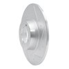 631-64002R Drilled/Slotted Brake Rotor [Silver], 1962-1980 MG, Position: Front Right - image 2