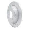 631-65006R Drilled/Slotted Brake Rotor [Silver], 1986-1998 GM, Position: Rear Right - image 2