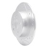 631-65012R Drilled/Slotted Brake Rotor [Silver], 1999-2010 GM, Position: Rear Right - image 2