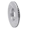 631-65013L Drilled/Slotted Brake Rotor [Silver], 1999-2010 GM, Position: Front Left - image 4